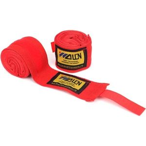 Go Go Gadget - Sport Strap Boksen - Kickboksen - Bandage - Muay Thai - Karate - MMA - Taekwondo - Handschoenen Wraps - Rood