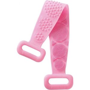 Go Go Gadget - Rug scrubber - Douche - Lichaam scrubber - Siliconen - Roze