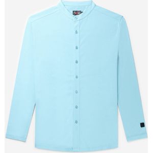 Button Up - Overhemd - Zacht - Slim-Fit Pasvorm - Platinum