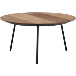 DTP Home Coffee table Jupiter large NATURAL,30xØ60 cm, recycled teakwood