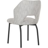 MUST Living Side chair Bloom,82x54x57 cm, polaris light grey