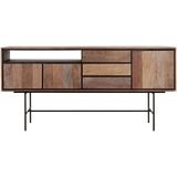 24Designs Metropole Dressoir Groot - B200 X D45 X H95 Cm - Teakhout