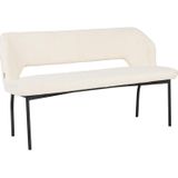 MUST Living Bench Bloom 150,86x150x57 cm, bouclé natural