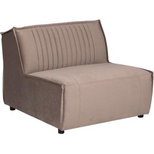 MUST Living Sofa element Rally without arms,76x88x92 cm, velvet taupe