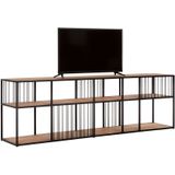 DTP Home TV stand Barra small,55x175x35 cm, recycled teakwood
