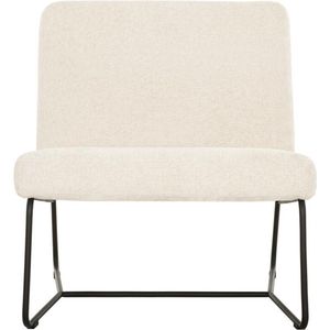 MUST Living Lounge chair Zola,80x78x80 cm, glossy natural