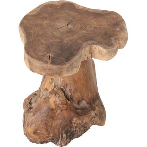 Must Living Mushroom krukje teakhout naturel 40x45cm
