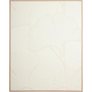Must Living - Ginko Wandpaneel - Wit - Bananenschors - 100x127cm