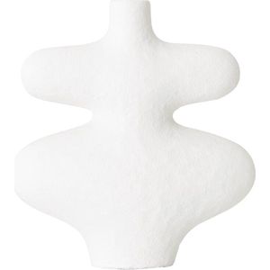 MUST Living Vase La Femme medium,46x42x15 cm, fiber cement white painted