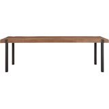 DTP Home Dining table Beam,78x250x100 cm, 8 cm recycled teakwood top