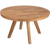 DTP Home Dining table Tradition round,78xØ140 cm, 6 cm top, recycled teakwood