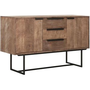 DTP Home Dresser Odeon No.1, 2 doors, 3 drawers,84x139x45 cm, recycled teakwood