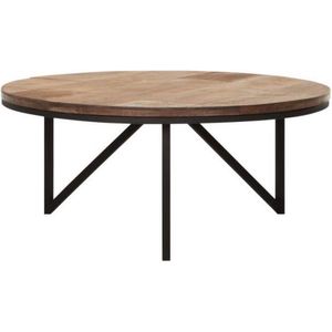 DTP Home Coffee table Odeon round large,35xØ80 cm, recycled teakwood