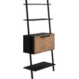 DTP Home Rack Cosmo, 2 doors,200x70x35 cm, recycled teakwood