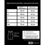 Wil Je Een Knuffel Tekst Tanktop / Mouwloos Shirt Geel Heren - Heren Singlet Wil Je Een Knuffel? S