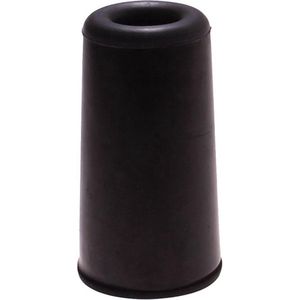 Deurbuffer / Deurstopper Zwart Rubber 75 X 40 Mm - Deurstop