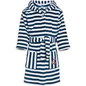 Playshoes - Badjas - Blauw - Polyester - Maritiem Thema