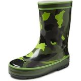 Groene peuter/kinder regenlaarzen camouflage - Rubberen camouflage print laarzen/regenlaarsjes voor kinderen