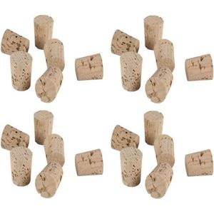 Rayher Kurken - 24x - 22 x 19 mm - hobby materialen/kurkdoppen