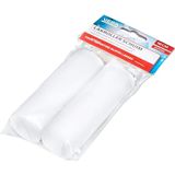 Verfrollers - Extra Fijn - Wit - Kunststof - Set van 2 Stuks