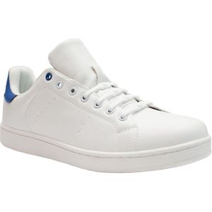 8x Shoeps XL elastische veters wit - Sneakers/gympen/sportschoenen elastieken veters - Brede voeten - Hulp bij veters strikken