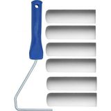 Veba - Verfroller Beugel - 28 cm - Inclusief 6x Verfrollers - Extra Fijn - Wit