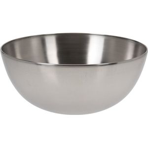 Salade schaal RVS - Serveerschalen/schalen RVS 20 cm