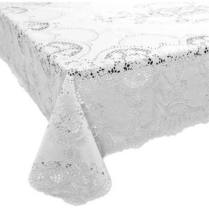 Buiten Tafelkleed/Tafellaken Wit 152 X 228 cm
