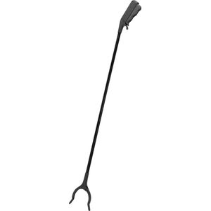 Zwarte afvalgrijper - 82 cm - Vuilnis opruimen - Grijparmen/afvalgrijpers/vuilnisgrijpers - Afvalgrijpers