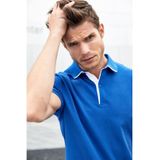 Golf Pro - Polo Shirt - Blauw/Wit - Herenkleding - Werkkleding