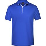 Golf Pro - Polo Shirt - Blauw/Wit - Herenkleding - Werkkleding