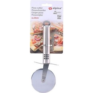 Pizzasnijder RVS 22 cm - Pizzames - Pizzaroller - Pizza - Keukengerei