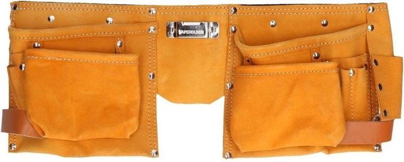 Gereedschapschort / gereedschapriem leer met 10 vakken - Gereedschap opbergen