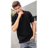 James & Nicholson - Golf Pro - Polo Shirt - Zwart - Premium Kwaliteit - 240 Grams