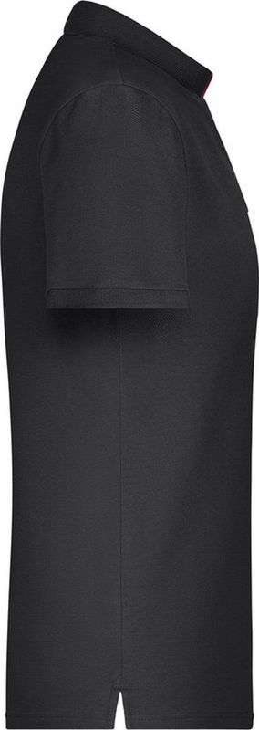 James & Nicholson - Golf Pro - Polo Shirt - Zwart - Premium Kwaliteit - 240 Grams