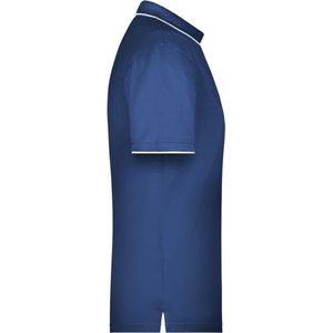 Golf Pro - Poloshirt - Navy/Wit - Heren - Premium Kleding