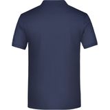 James & Nicholson - Golf Pro - T-shirt - Navy/Wit - 100% Gekamd Katoen