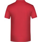 James & Nicholson - Golf Pro - Poloshirt - Rood/Wit - Premium Kwaliteit