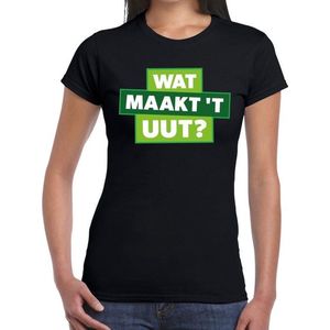 Festival shirt wat maakt t uut zwart dames - Feestshirts