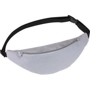 Heuptasje/buideltasje grijs 35 cm - Festivaltasjes outdoor - Fanny pack