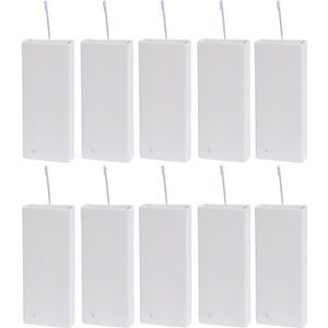 10x Witte verwarming waterverdamper 20 cm - Waterverdampers voor de verwarming - Luchtvochtigheid verhogen