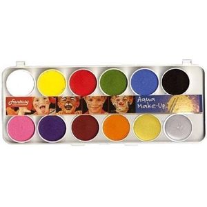 Halloween Schmink Palet 12 Kleuren - Schminken - Kinderfeestje/Carnaval/Halloween Make-up