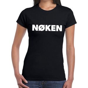 Festival shirt noken zwart dames - Feestshirts