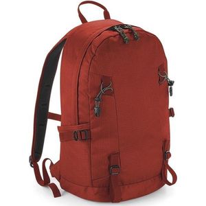 Rode rugzak/rugtas voor wandelaars/backpackers 20 liter - Rugtassen voor op reis - Backpacken - Wandelen