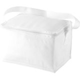 Kleine koeltas wit 20 cm voor 6/sixpack blikjes - 3,5 liter - Koelboxen/koeltassen - Lunchtrommel