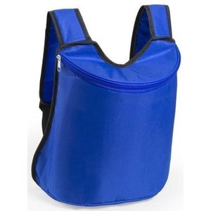 Blauwe koeltas rugzak 40 cm 23 liter