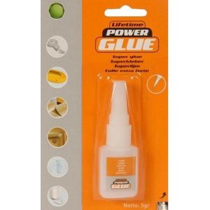 Power glue alles lijm tube 5 gram