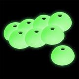 48x Glow in the dark tentharing beschermkapjes - Kamperen - Tent