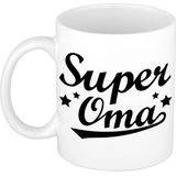 Super oma cadeau mok / beker voor 300 ml