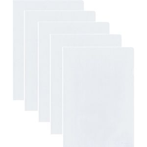 10x Insteekmap transparant A4 formaat 21 x 30 cm - Kantoorartikelen